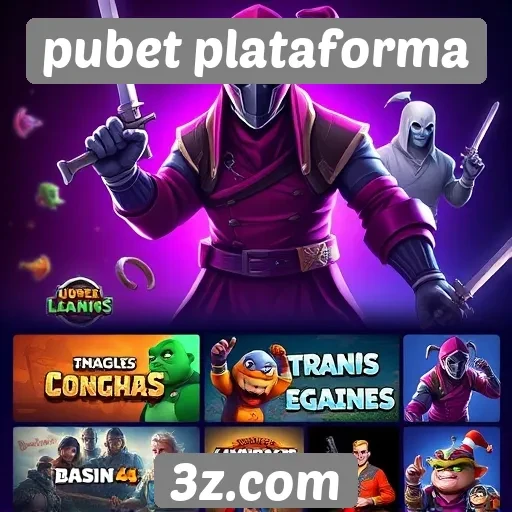 Variedade de jogos disponíveis no pubet plataforma
